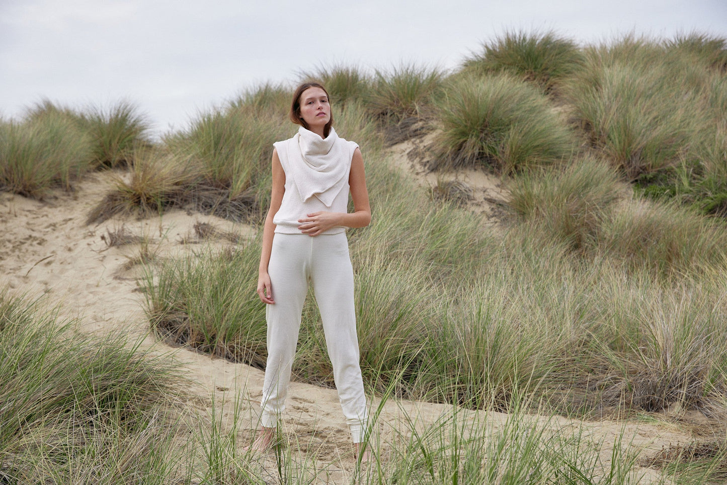 Highwaist Jogger in Rocky Mountain Merino Wool