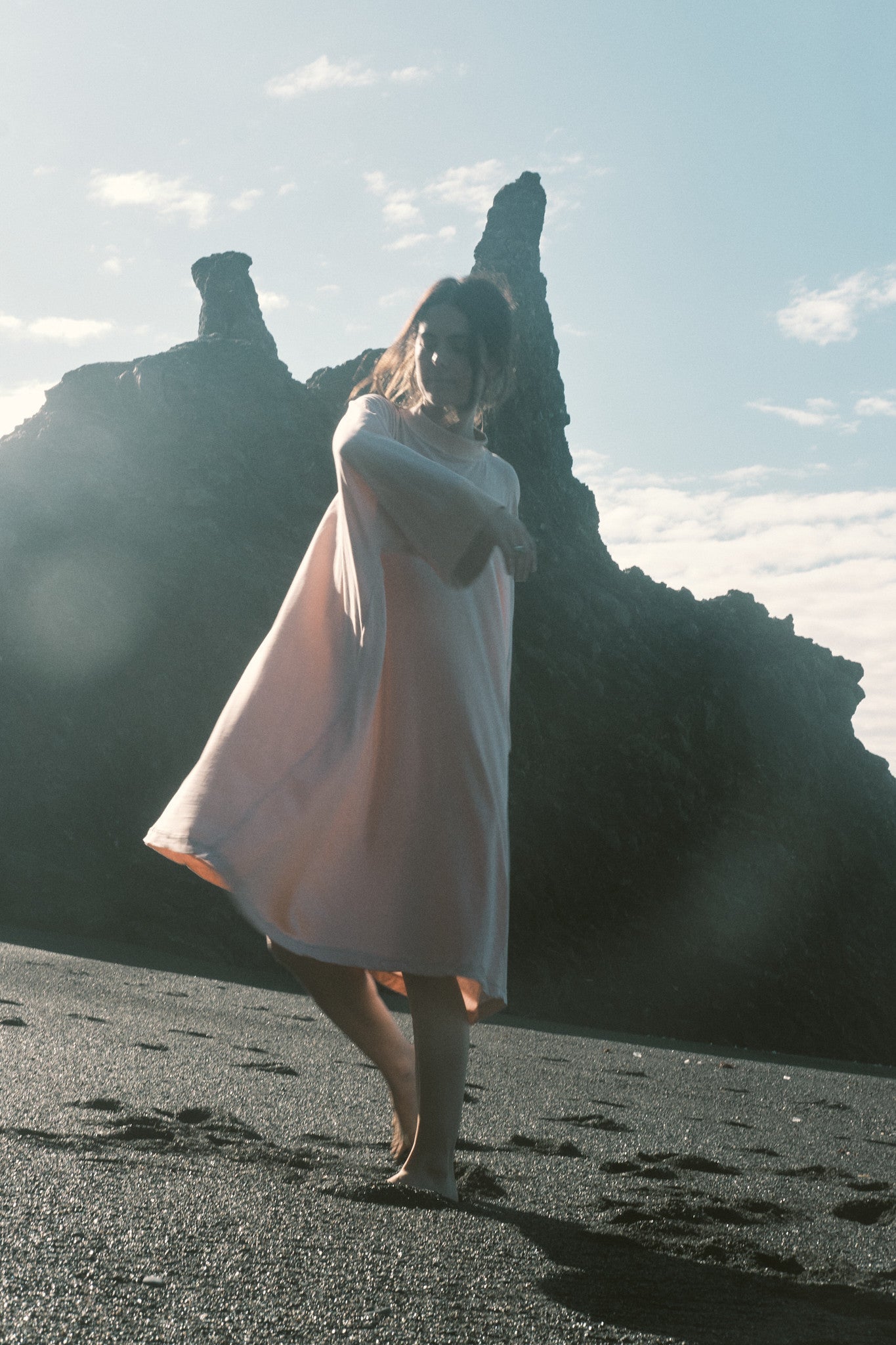 Mother's Closet Shirtdress in Climate Beneficial™ Cotton