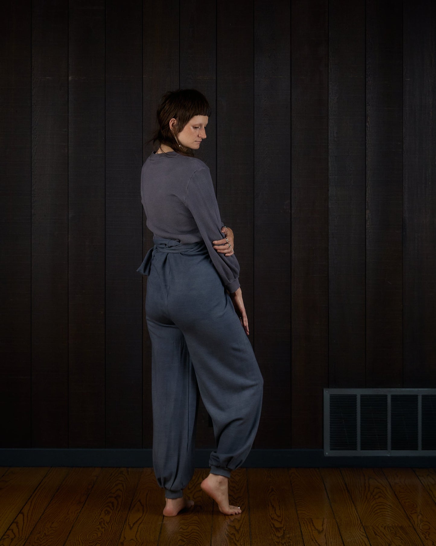 Siuil Wrap Pant in Rocky Mountain Merino Wool