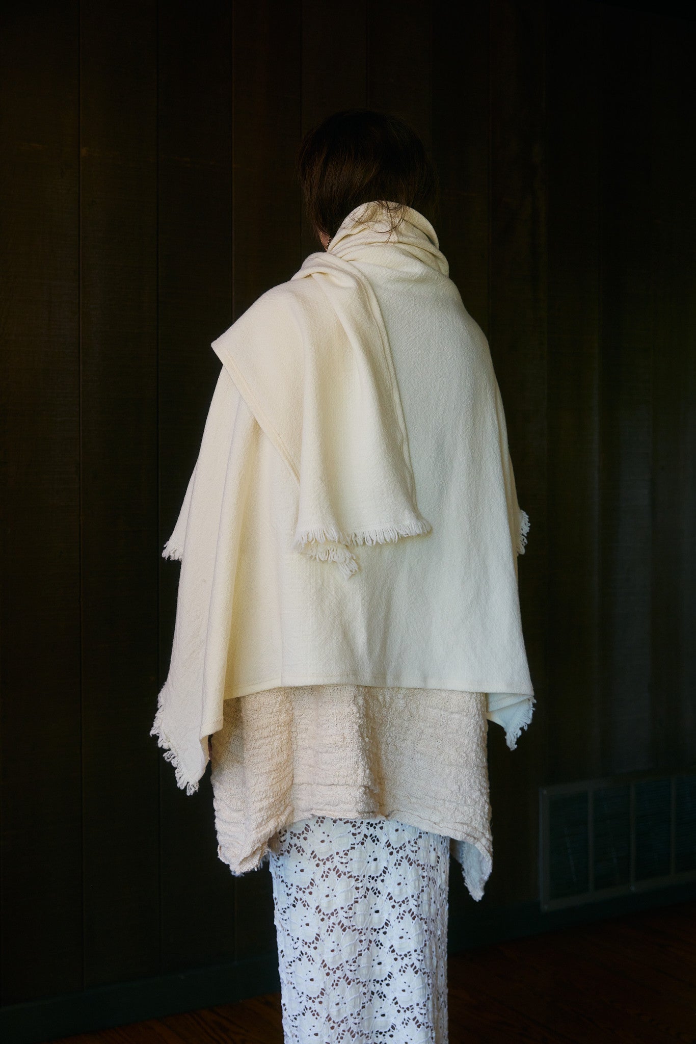 Teppi Scarf Poncho in Climate Beneficial™ Wool