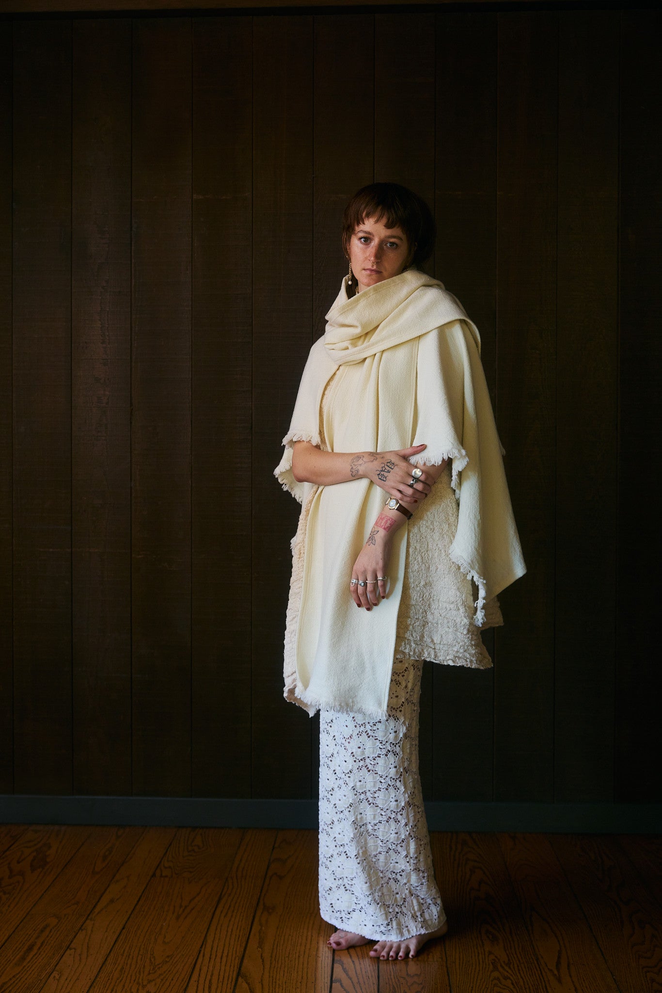 Teppi Scarf Poncho in Climate Beneficial™ Wool