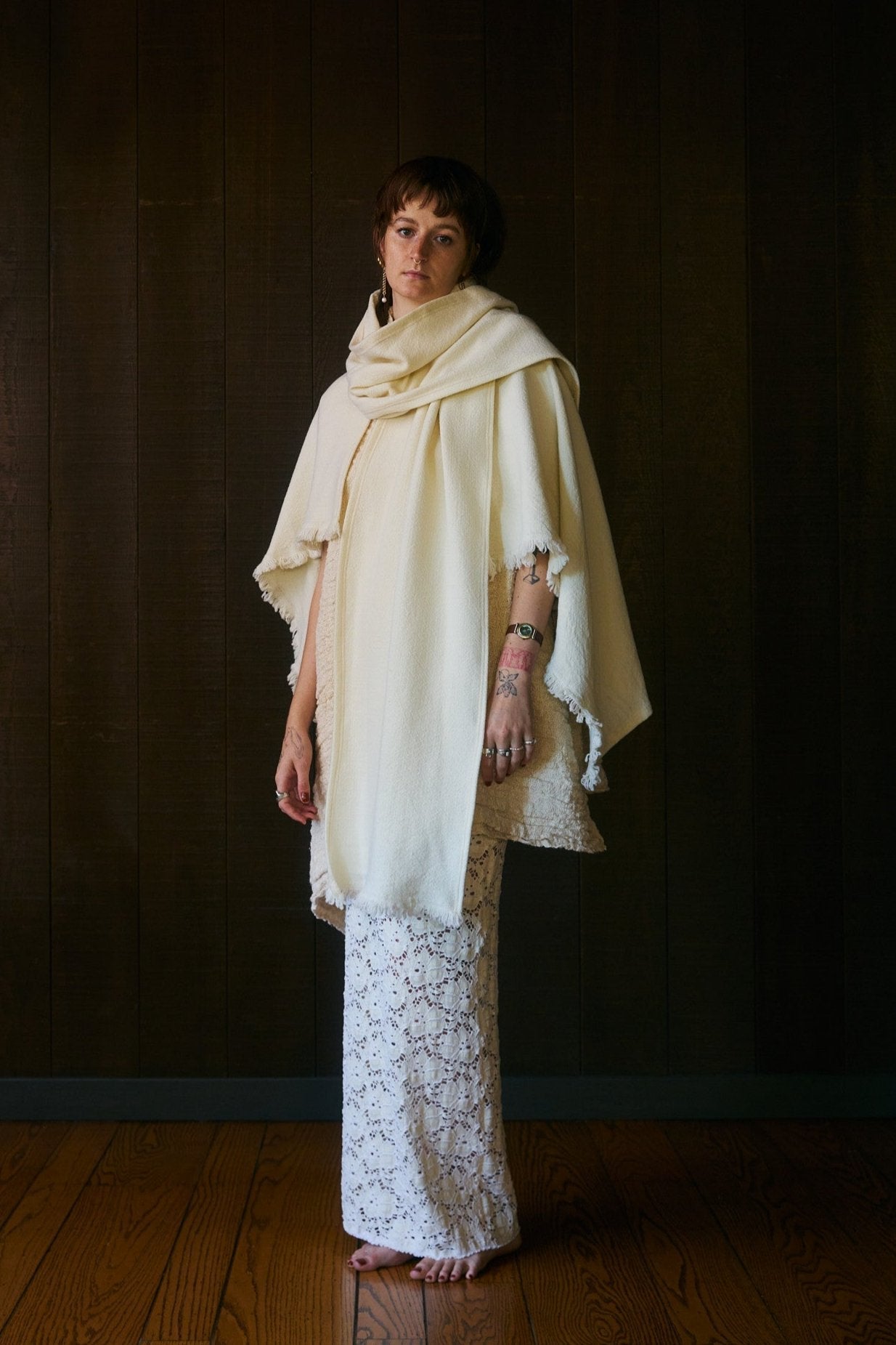 Teppi Scarf Poncho in Climate Beneficial™ Wool