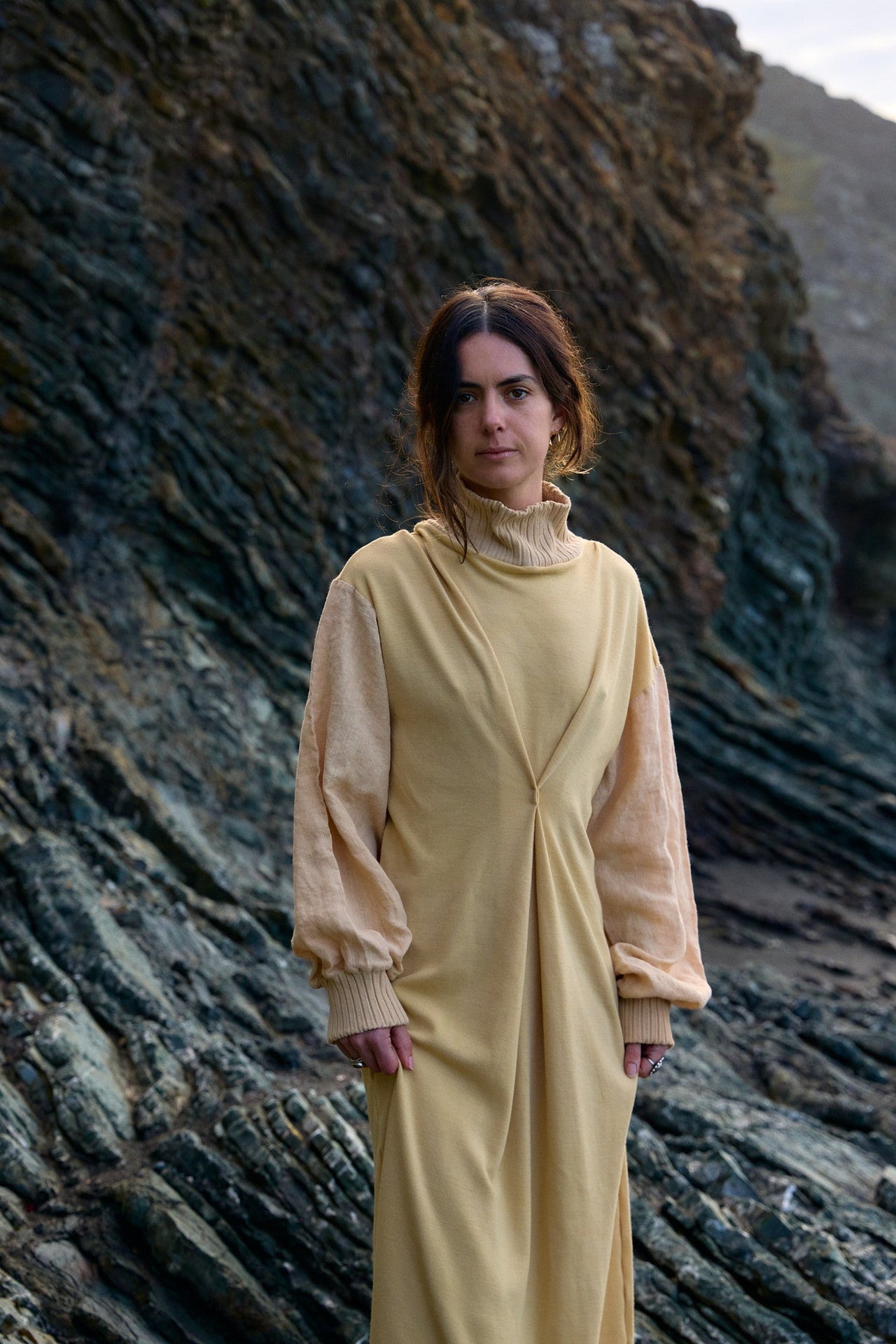 Empyrean Maxi Sweaterdress in Rocky Mountain Merino Wool