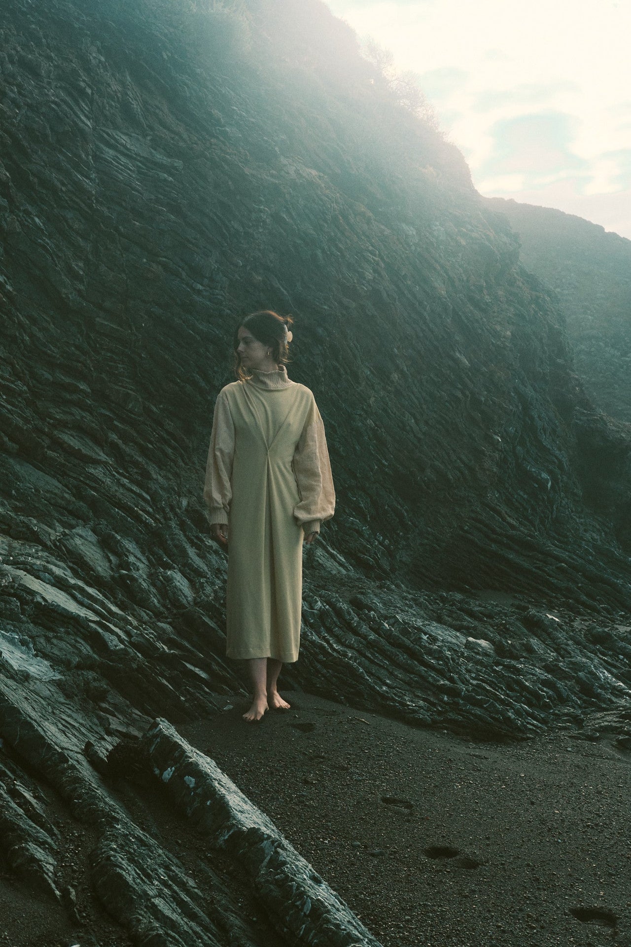 Empyrean Maxi Sweaterdress in Rocky Mountain Merino Wool