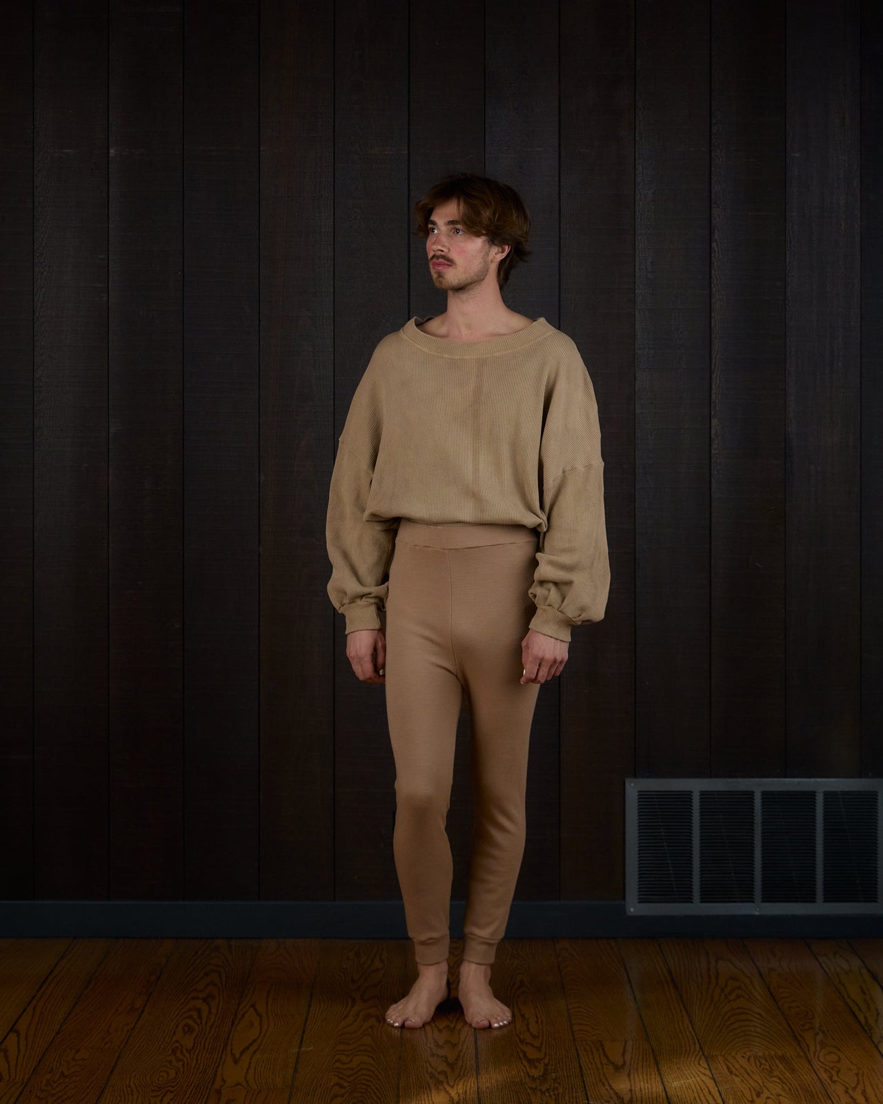 Essential Highwaist Legging in Rocky Mountain Merino Wool