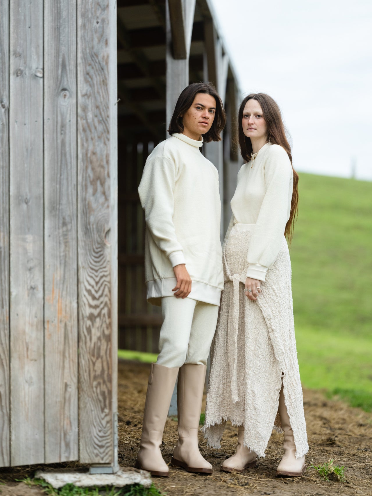 Fitted Crewneck Longsleeve Sweater in Climate Beneficial™ Wool