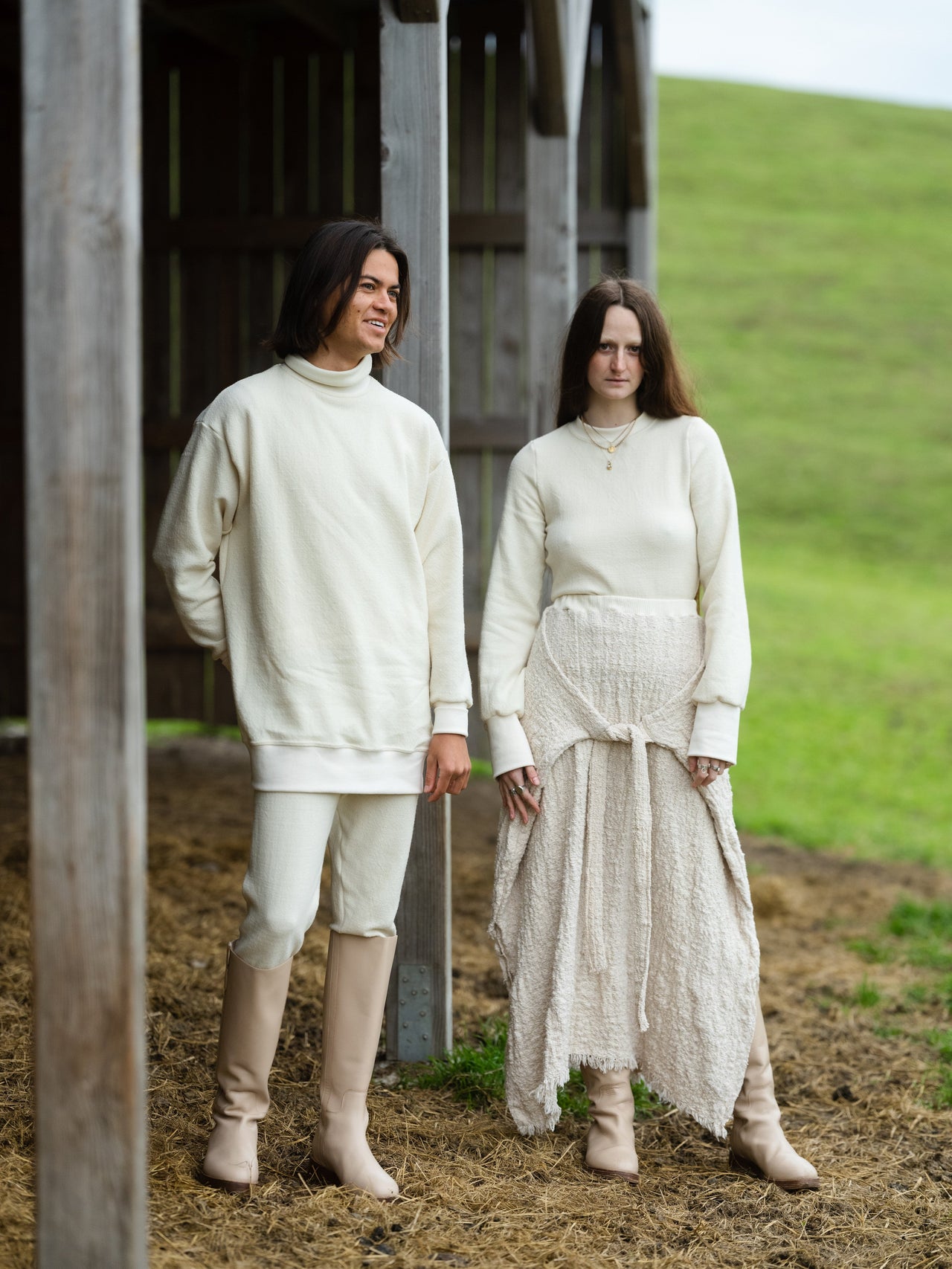 Highwaist Relaxed Legging in Climate Beneficial™ Wool