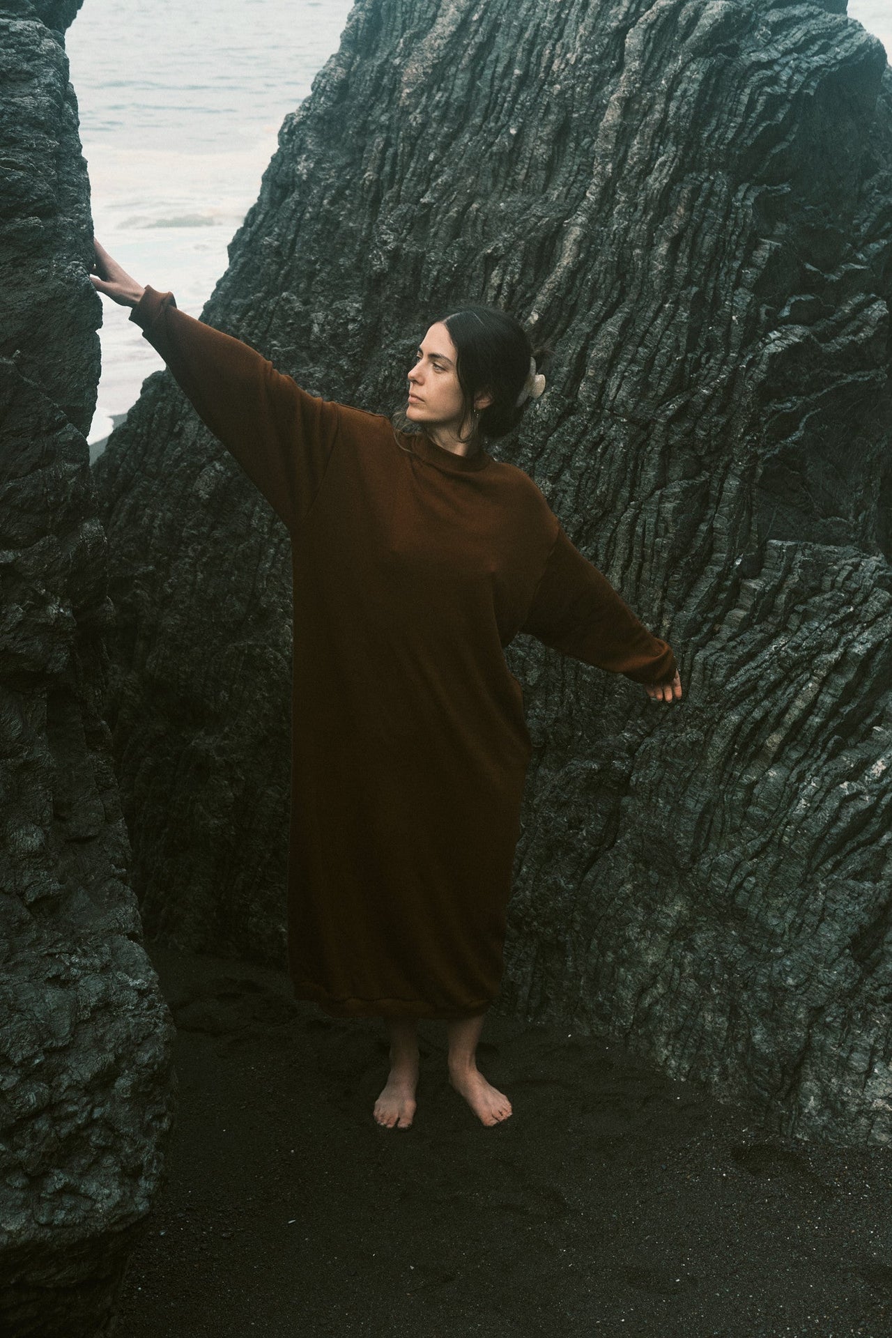 Jord Maxi Sweaterdress in Rocky Mountain Merino Wool