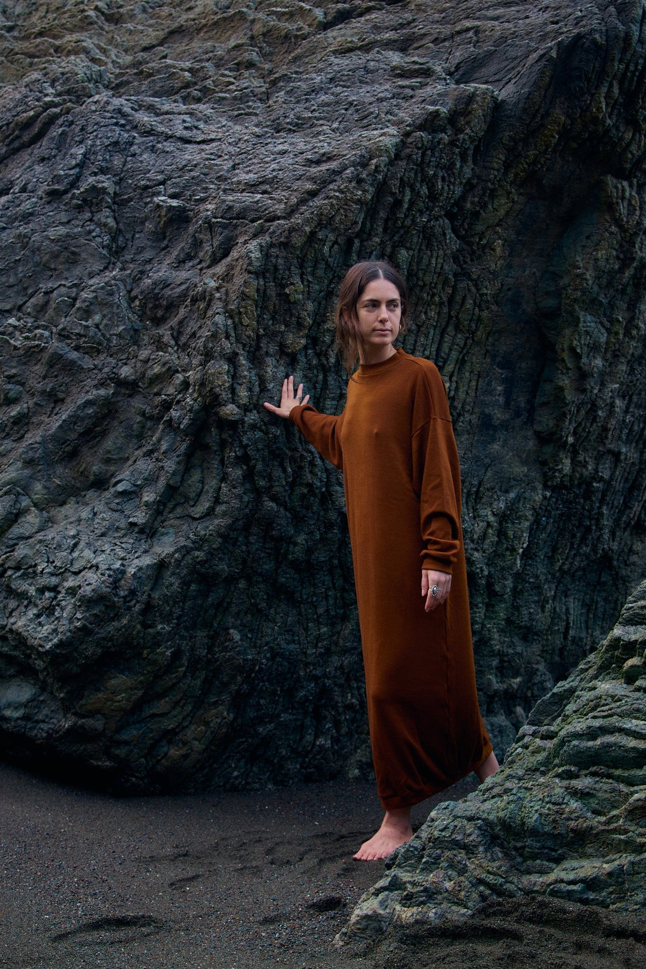 Jord Maxi Sweaterdress in Rocky Mountain Merino Wool