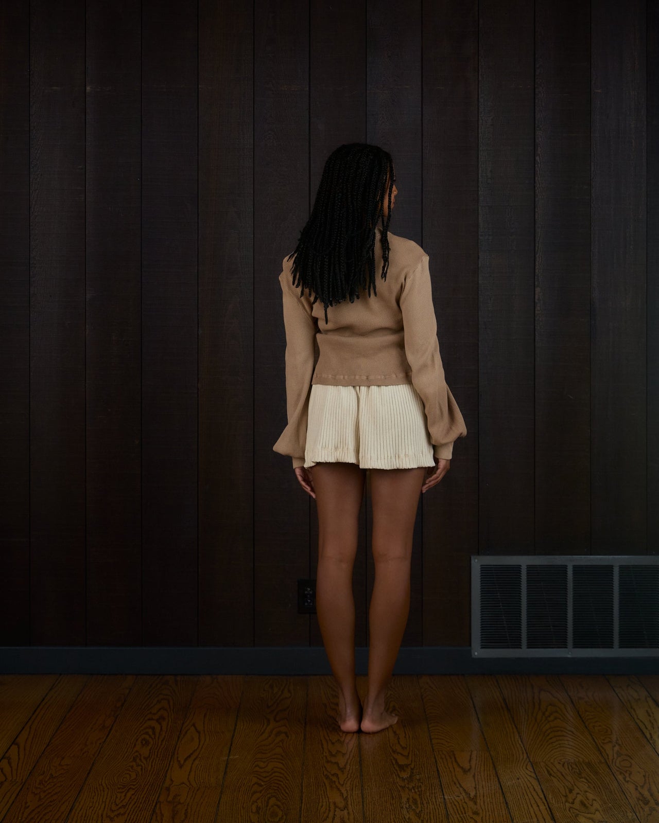 Lily Hot Short in US-Made Fair Trade Hemp Rib