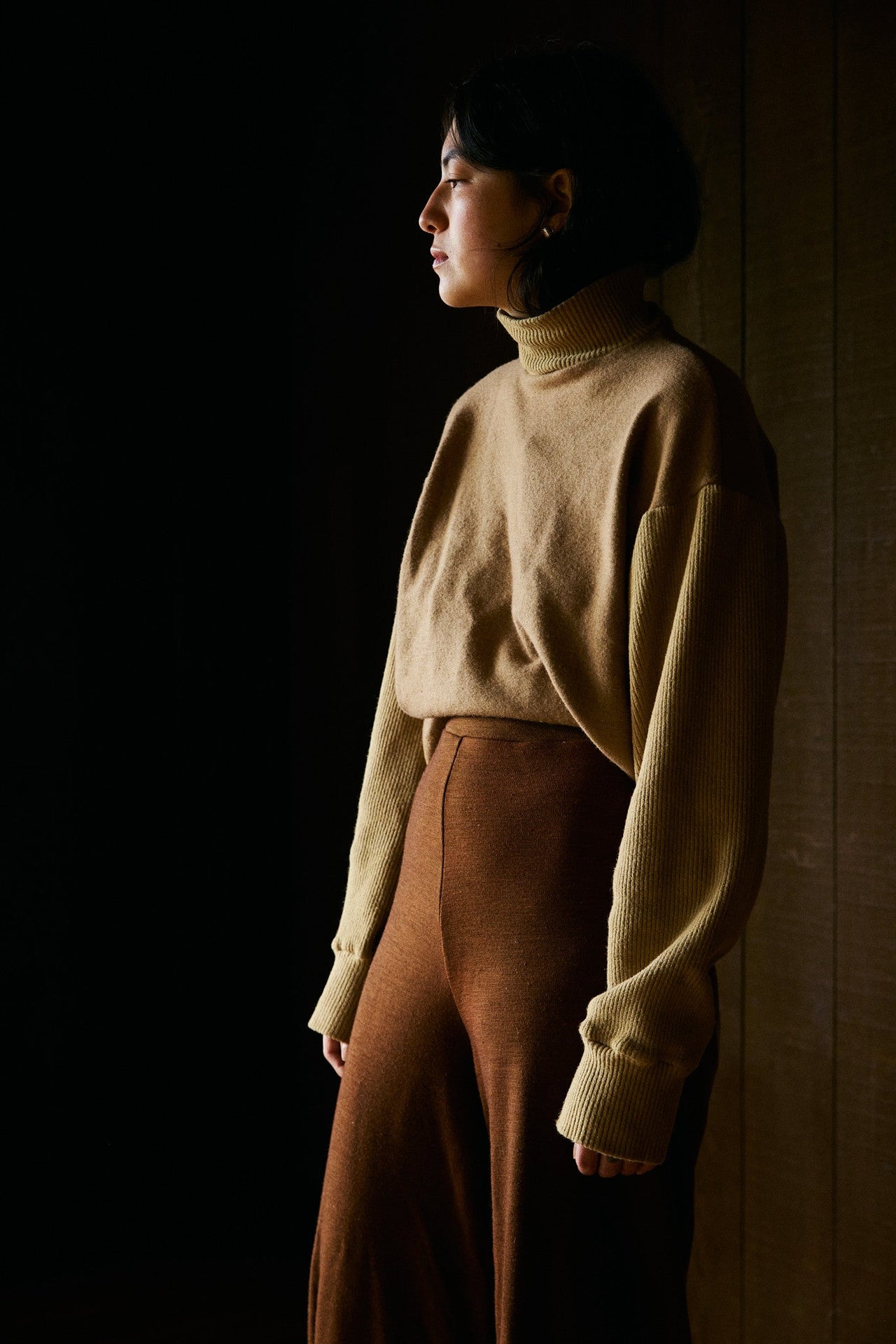 Nam Box Turtleneck in Climate Beneficial™ Wool