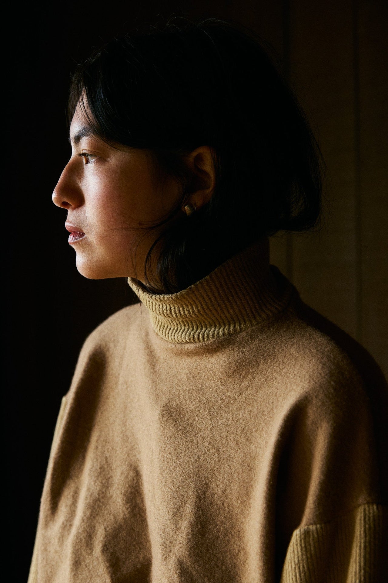 Nam Box Turtleneck in Climate Beneficial™ Wool