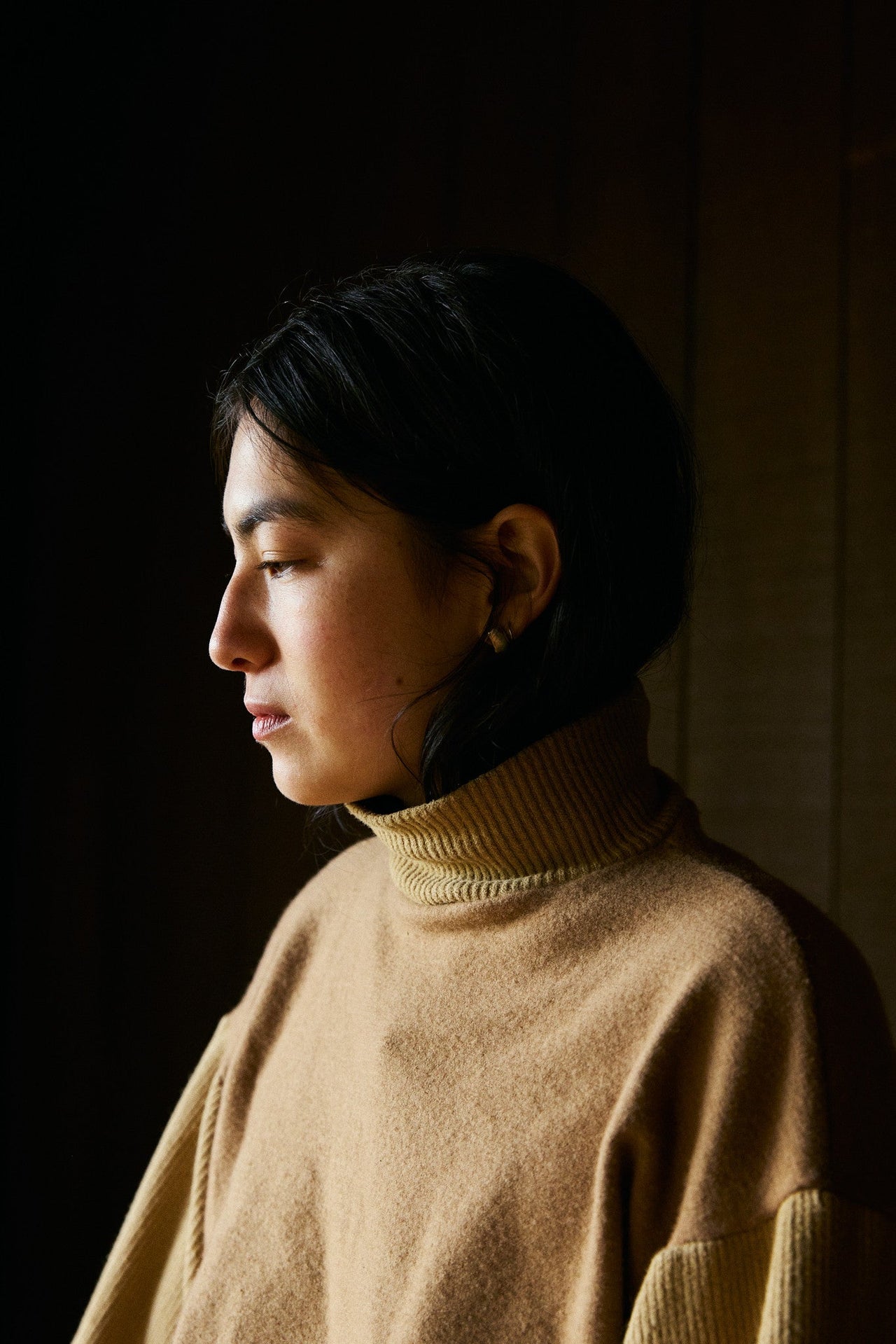 Nam Box Turtleneck in Climate Beneficial™ Wool