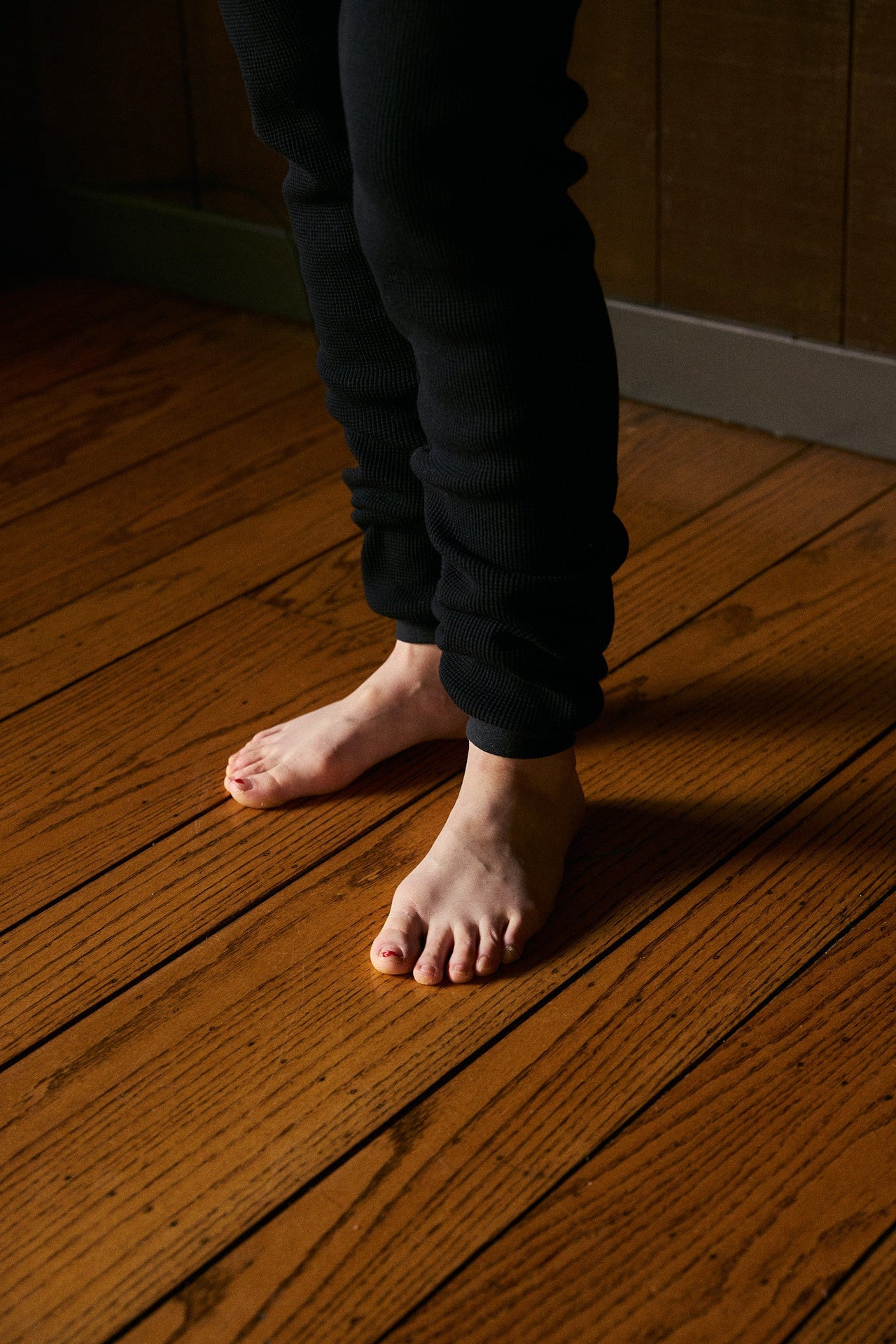 Natvand Highwaist Relaxed Thermal Legging in US Organic Cotton Waffleknit