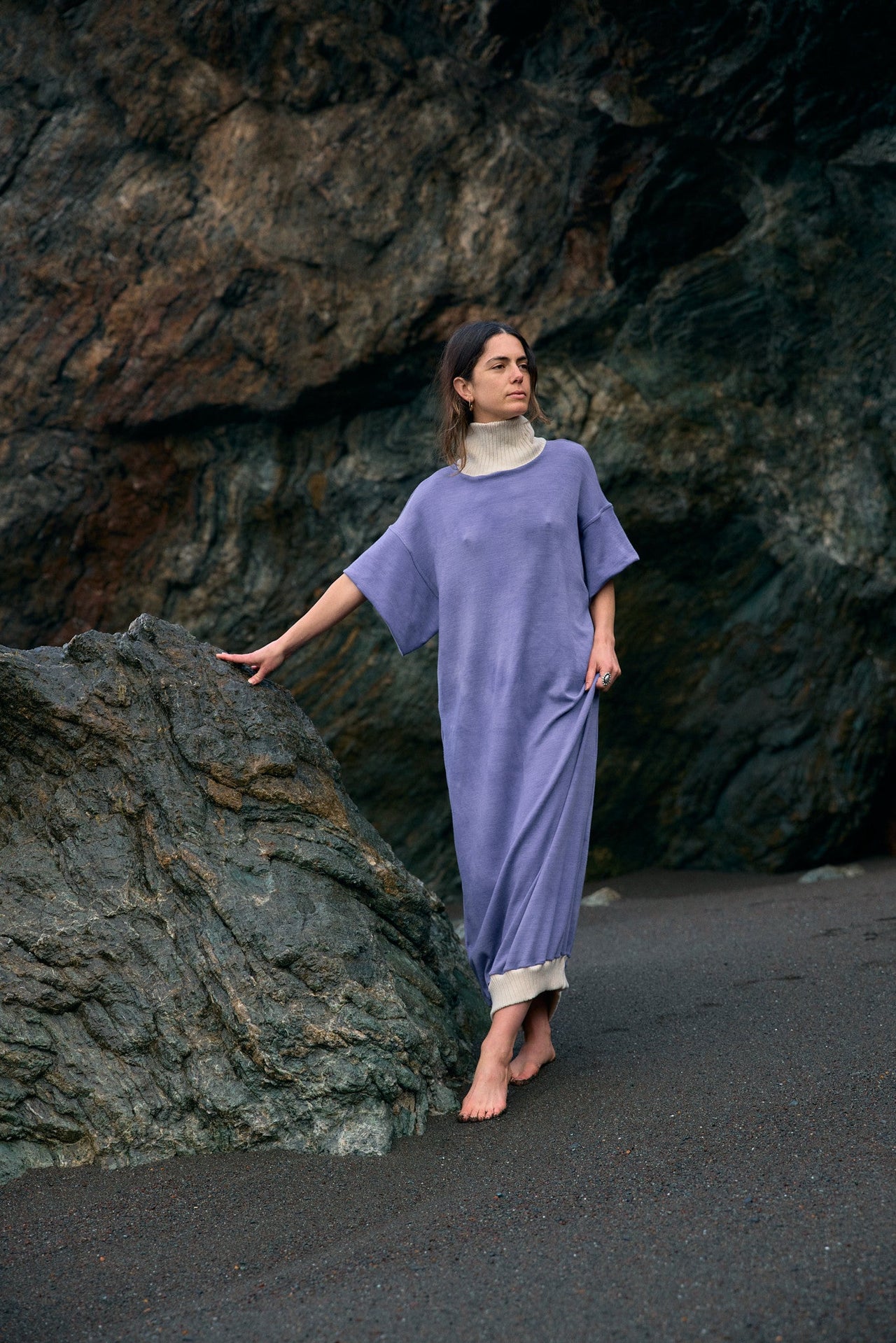 Riis Maxi Sweaterdress in Rocky Mountain Merino Wool