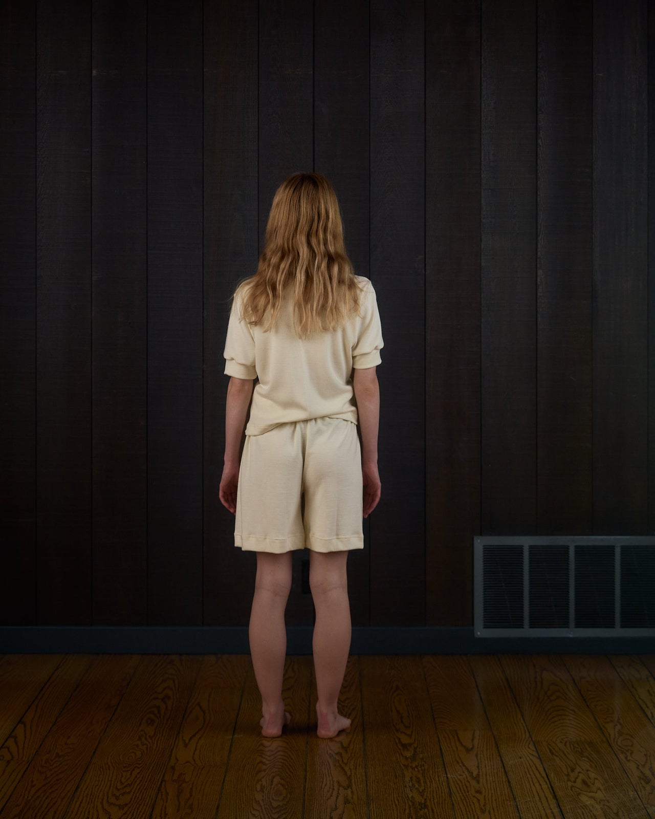 Saint de Fora Volume Short in Rocky Mountain Merino Wool