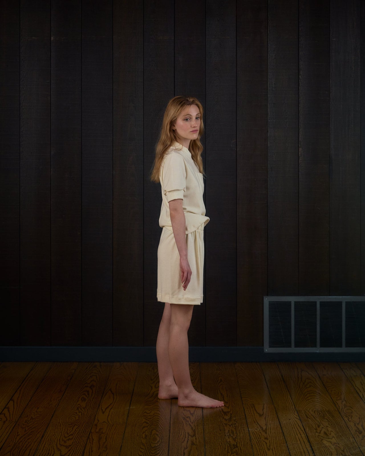 Saint de Fora Volume Short in Rocky Mountain Merino Wool