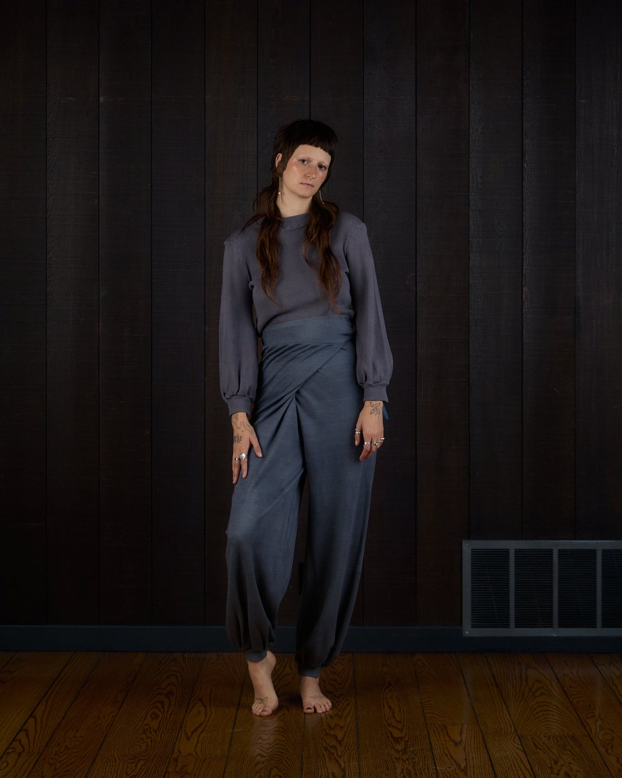 Siuil Wrap Pant in Rocky Mountain Merino Wool