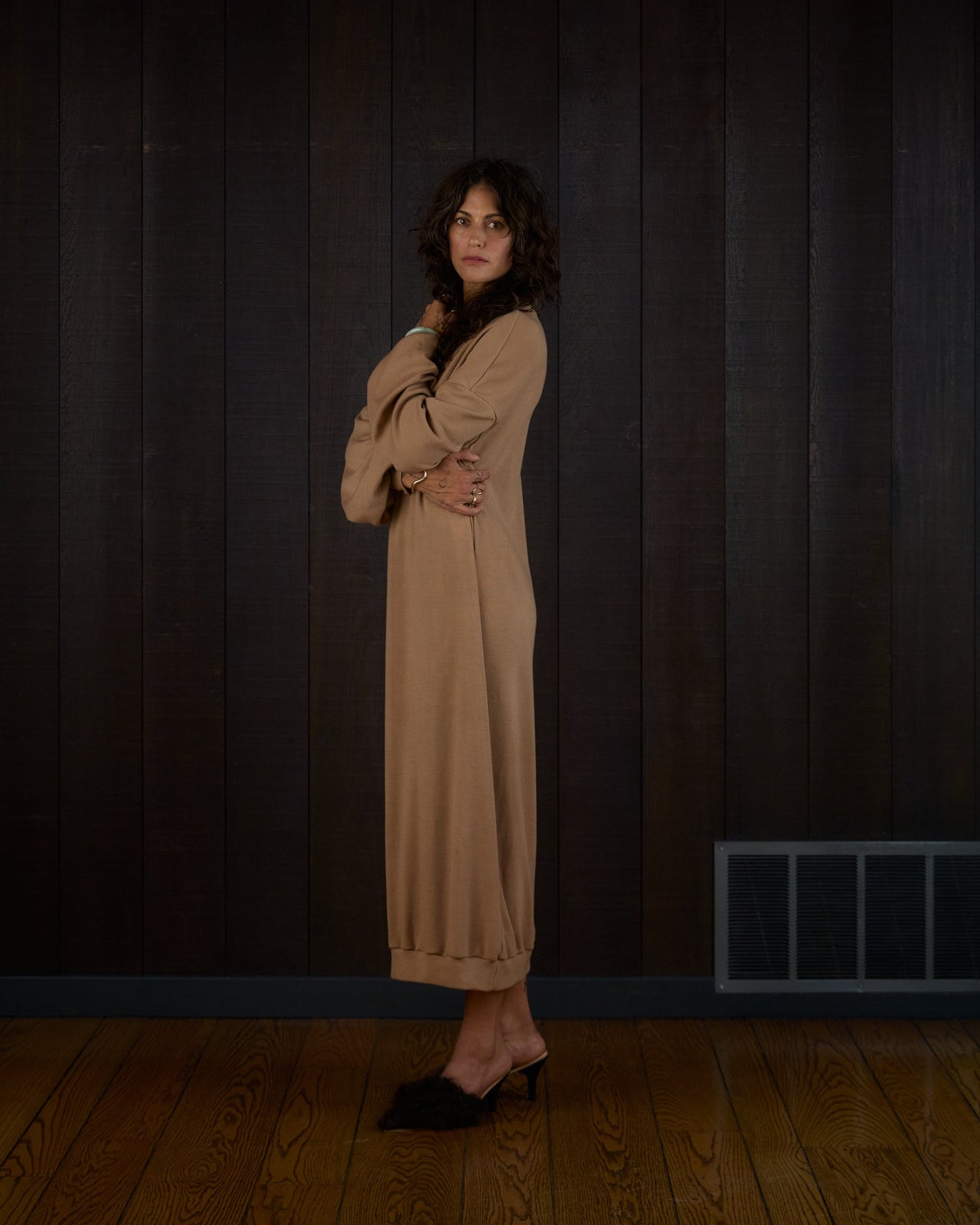 Sweaterdress in Rocky Mountain merino Wool