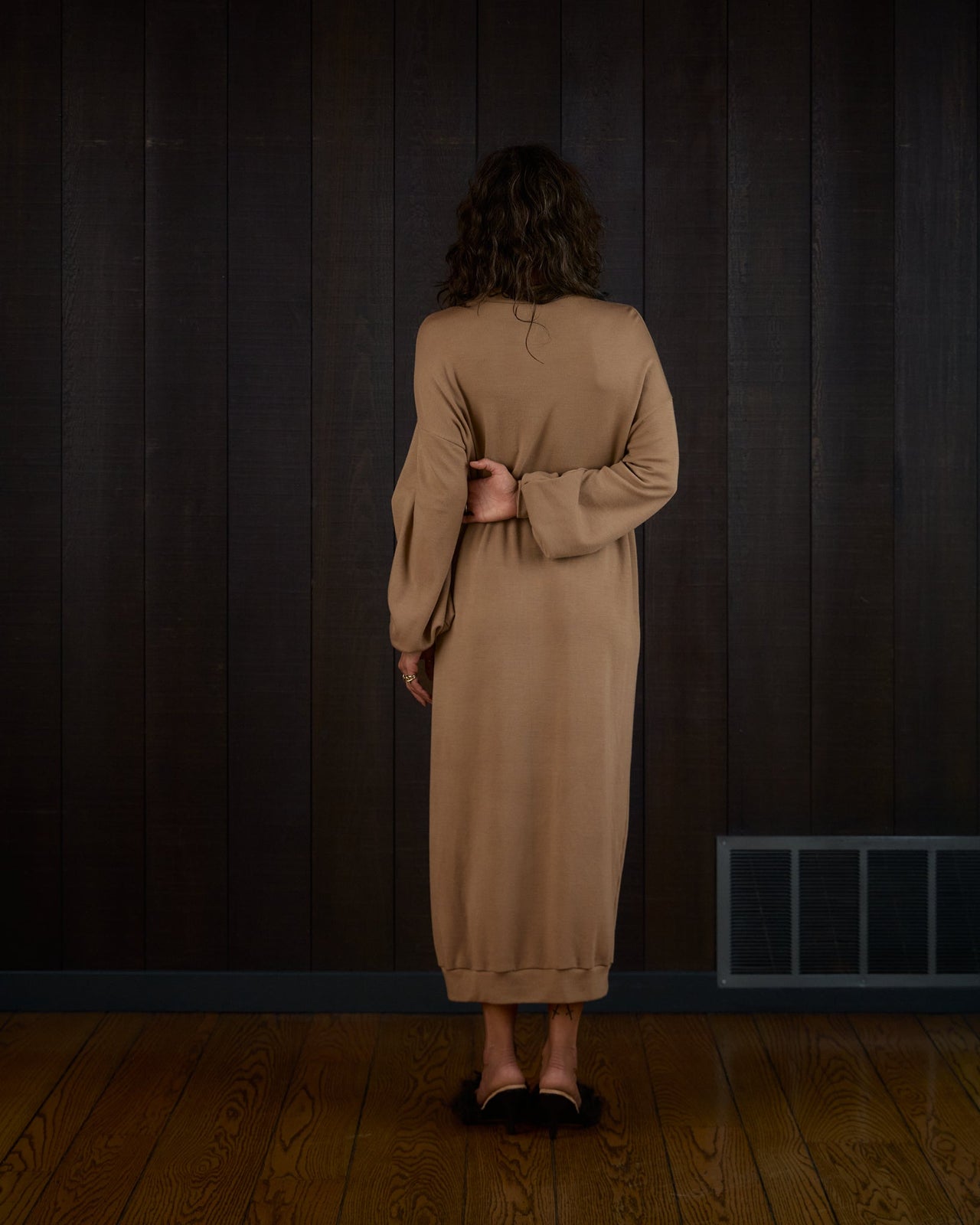 Sweaterdress in Rocky Mountain merino Wool