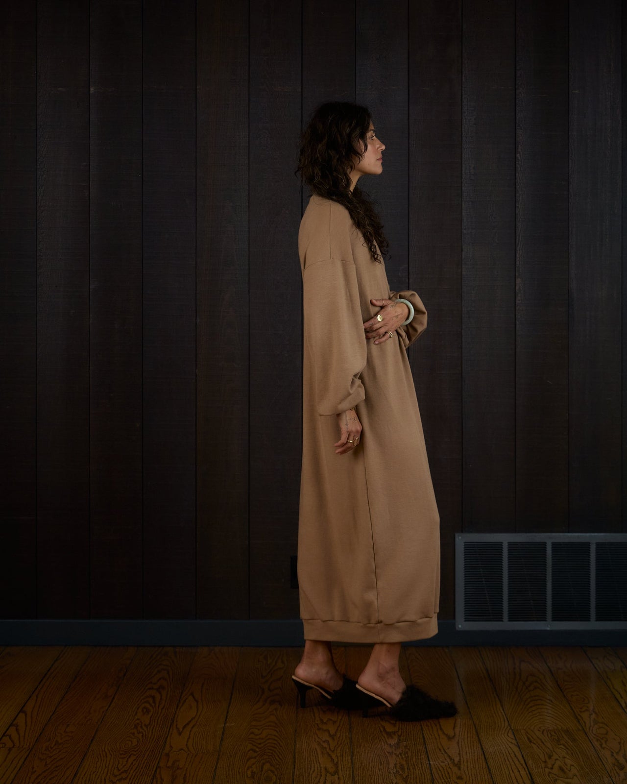 Sweaterdress in Rocky Mountain merino Wool