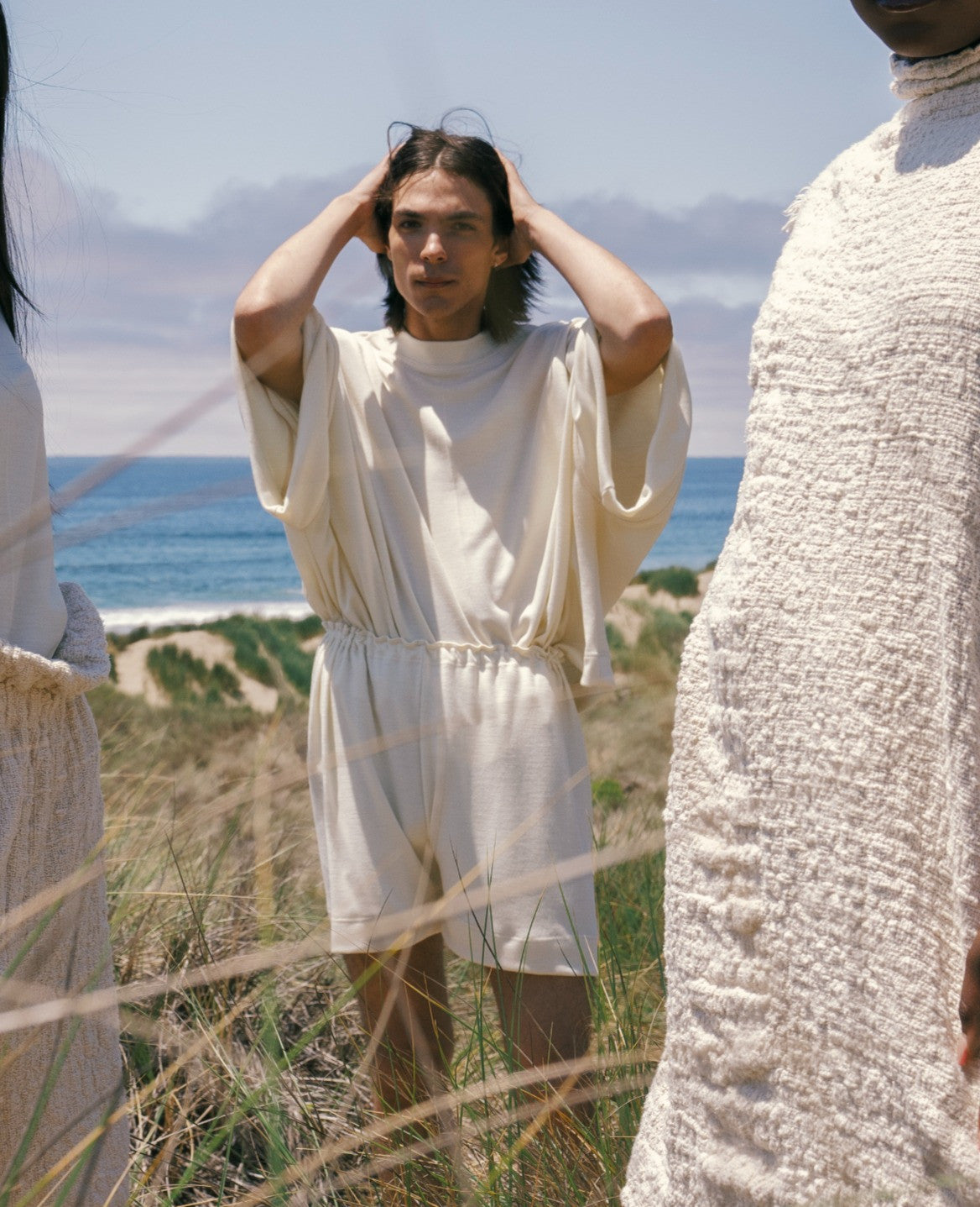 Tapered Highwaist Short in Rocky Mountain Merino Wool