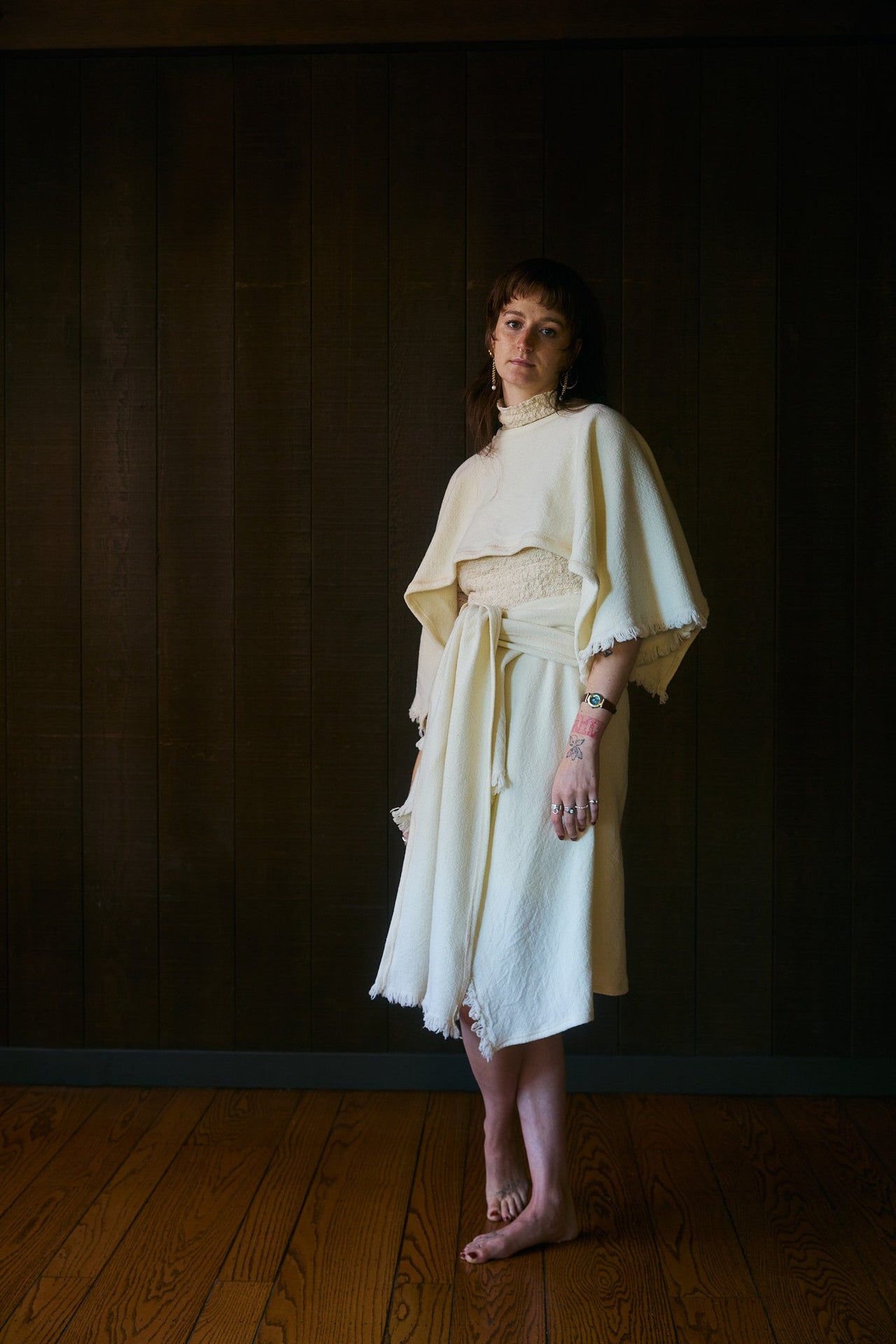 Teppi Scarf Poncho in Climate Beneficial™ Wool