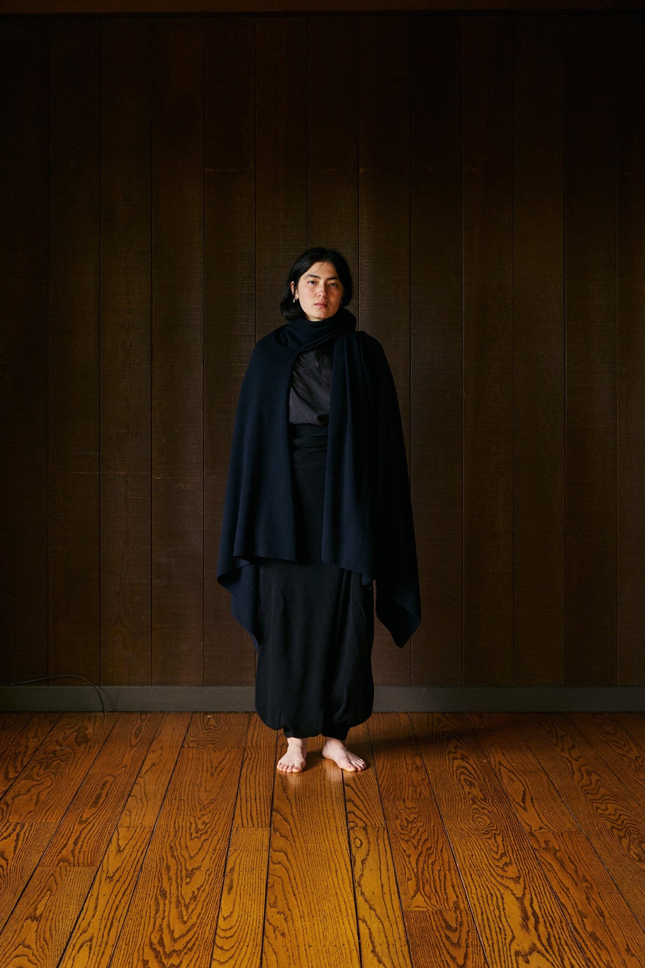 Teppi Scarf Poncho in Rocky Mountain Merino Wool