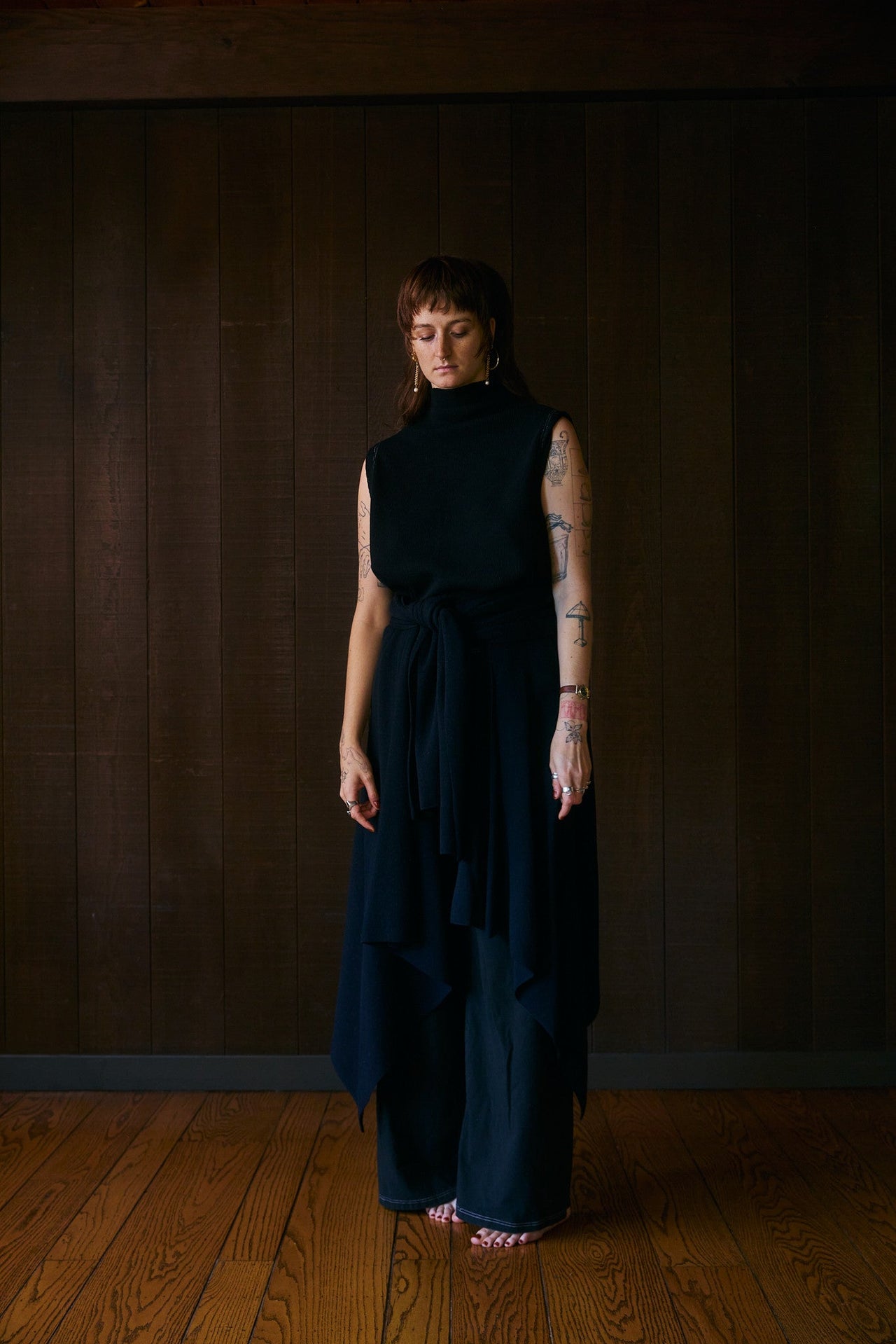 Teppi Scarf Poncho in Rocky Mountain Merino Wool