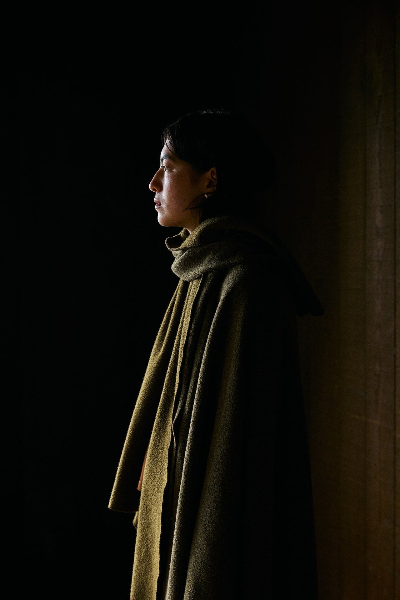 Teppi Scarf Poncho in US Organic Cotton Fleece