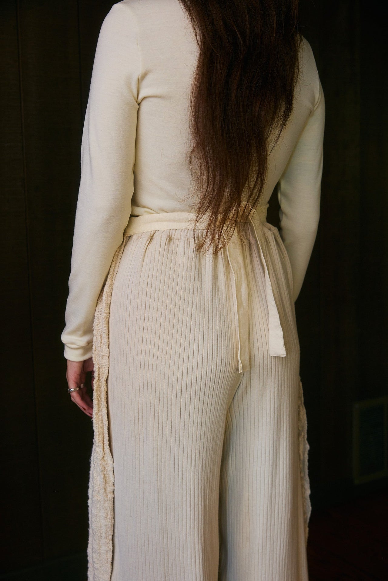 Wabi Apron in Handwoven Organic Cotton